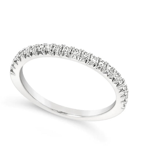 14K WG 1/4cttw Diamond Wedding Band by Diamonds Forever of U.S.A Main image
