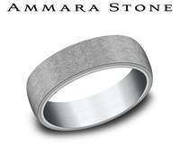 *14KW/TANTALUM AMMARA STONE 6.5MM SWIRL BAND SIZE 10 Main image