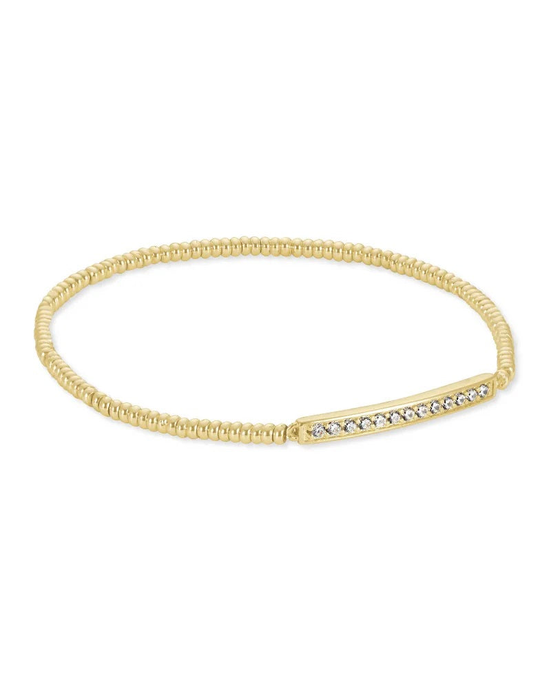 Addison Stretch Bracelet in Gold Metal by Kendra Scott (plated over brass) Main image
