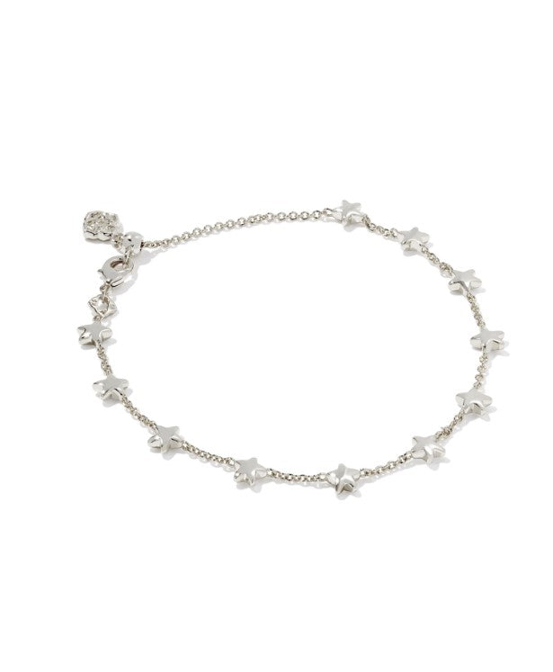 Sierra Rhodium Plated Star Delicate Chain Bracelet by Kendra Scott Main image