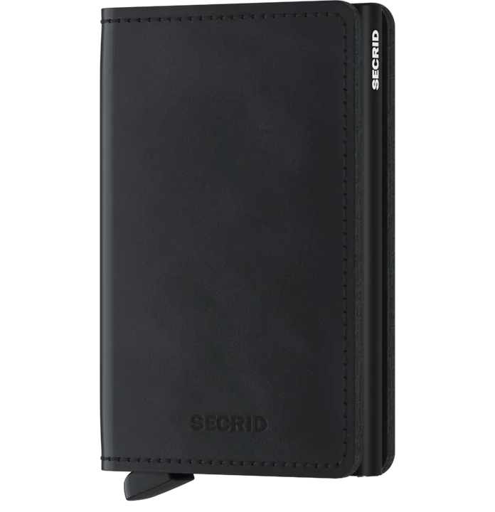 SECRID SLIMWALLET VINTAGE BLACK
