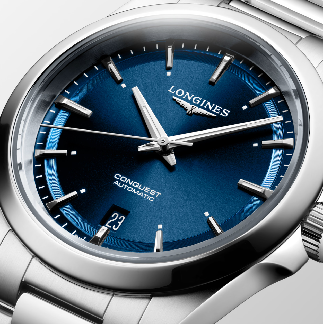 Longines Conquest 38mm Watch with Sunray Blue Dial Secondary image