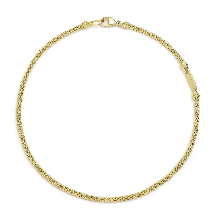 18K Gold Caviar Anthem Bracelet by Lagos Main image