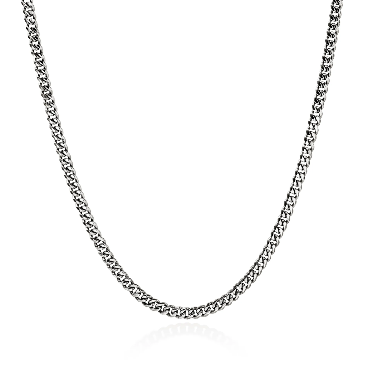 Sterling Silver 3.9mm Curb Chain, 22" by John Hardy