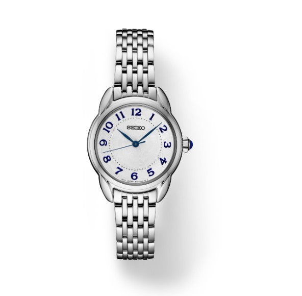 Essentials SS Quartz White Dial