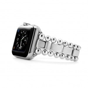 Stainless Steel Smart Caviar 38mm Link Watchband by Lagos