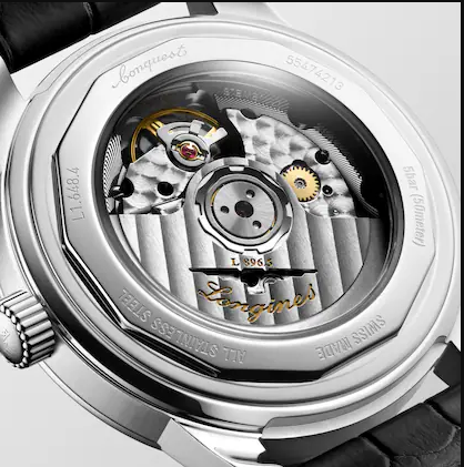 Longines Conquest Heritage Central Power Reserve 38mm Watch with Opaline Ivory Dial