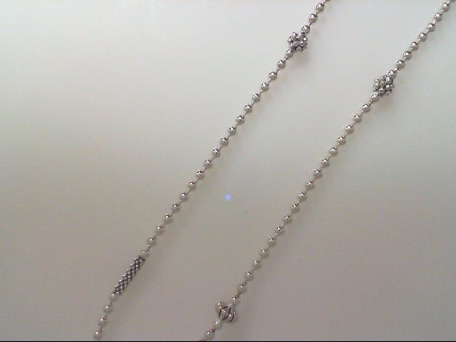16-18" Adj SS Caviar Icon Elements on 2.5mm Chain by LAGOS