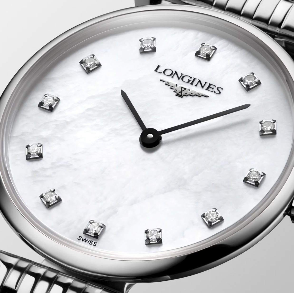 Longines La Grande Classique 24mm Ladies Watch with Mothe of Pearl Dial & Diamond Markers