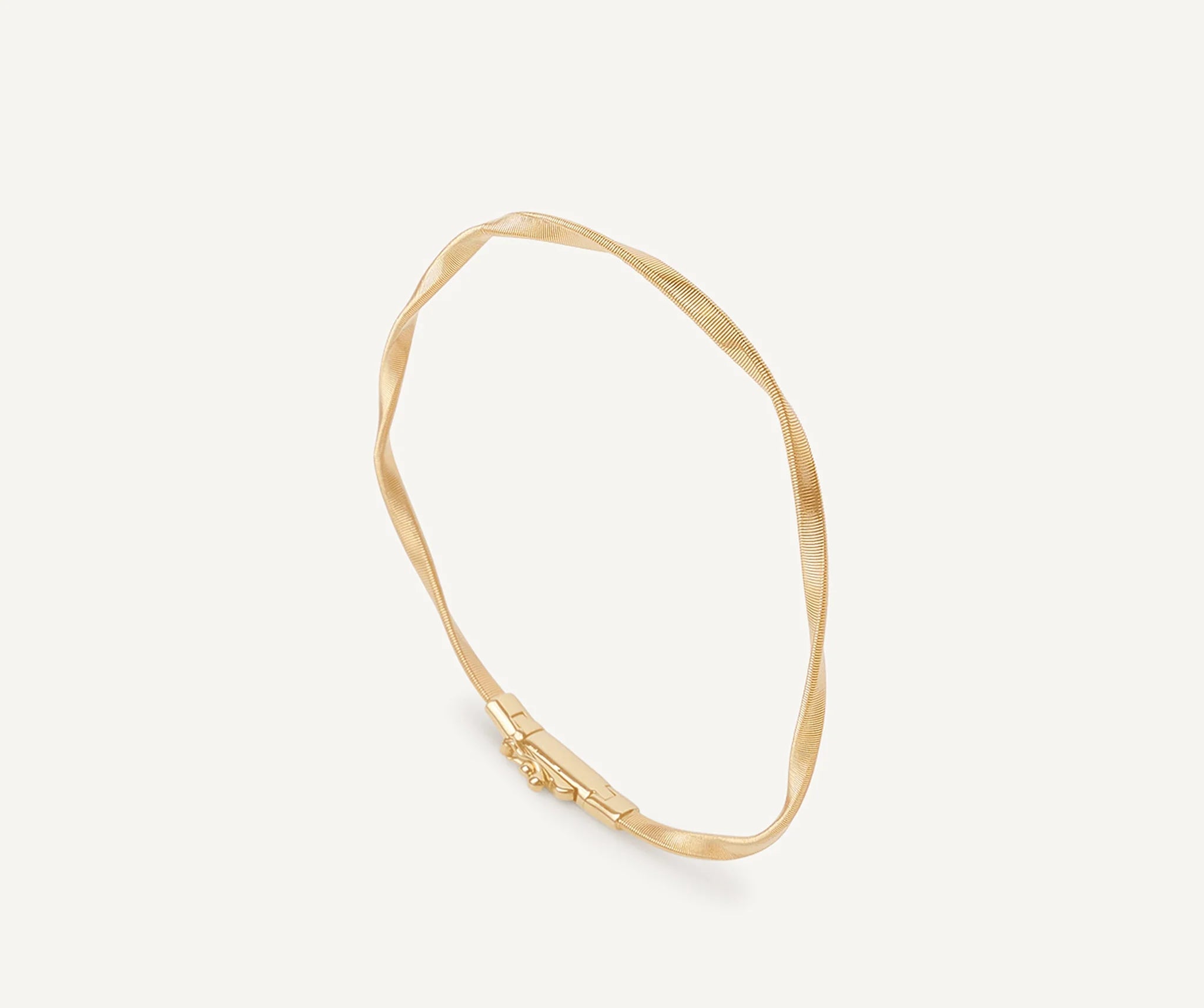 18K YG Marrakech Twisted Coil Bracelet by Marco Bicego Main image