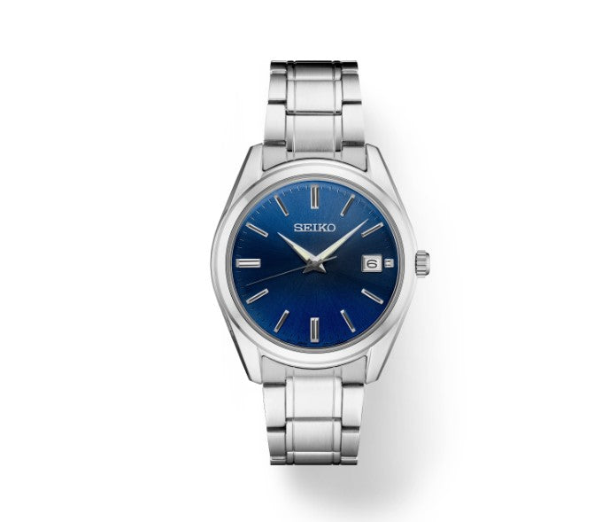 Essentials Quartz Watch with Blue Dial