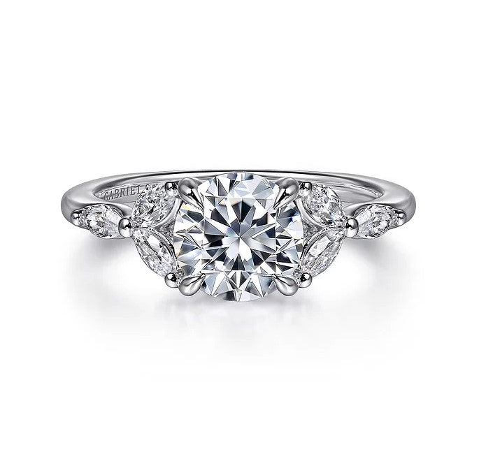 14K WG Adella .42cttw Dia MQ Petal Semi-Mount by Gabriel NY

Serial No. S1894429
CZ: 2.61ct (7.4mm)