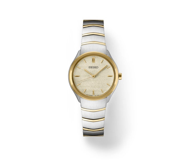Essentials SS TT Quartz Champagne Dial Main image