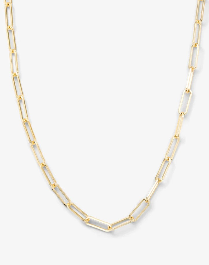 18K Gold Plated Samantha Chain Necklace by Melinda Maria Main image