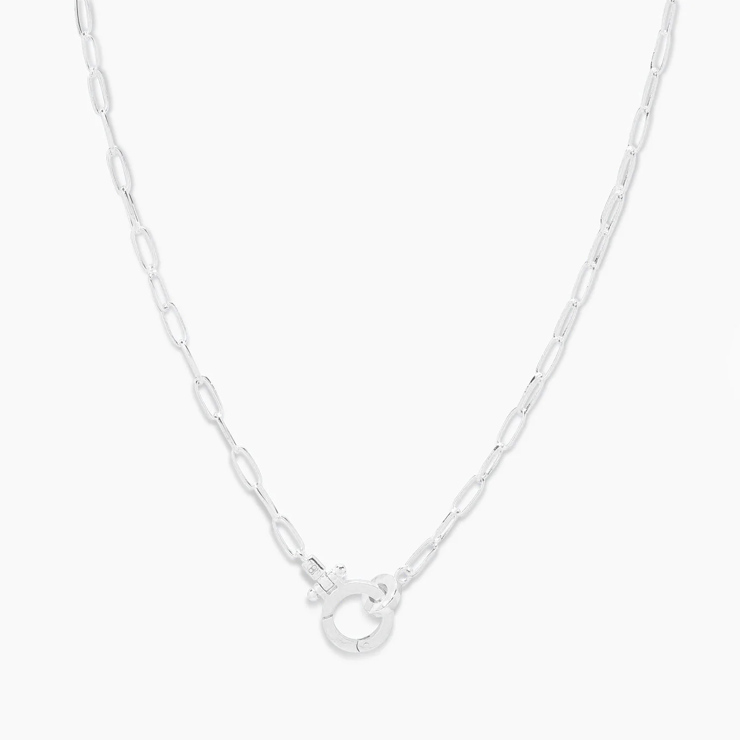 Gorjana Parker Mini Necklace in Silver Plated Main image