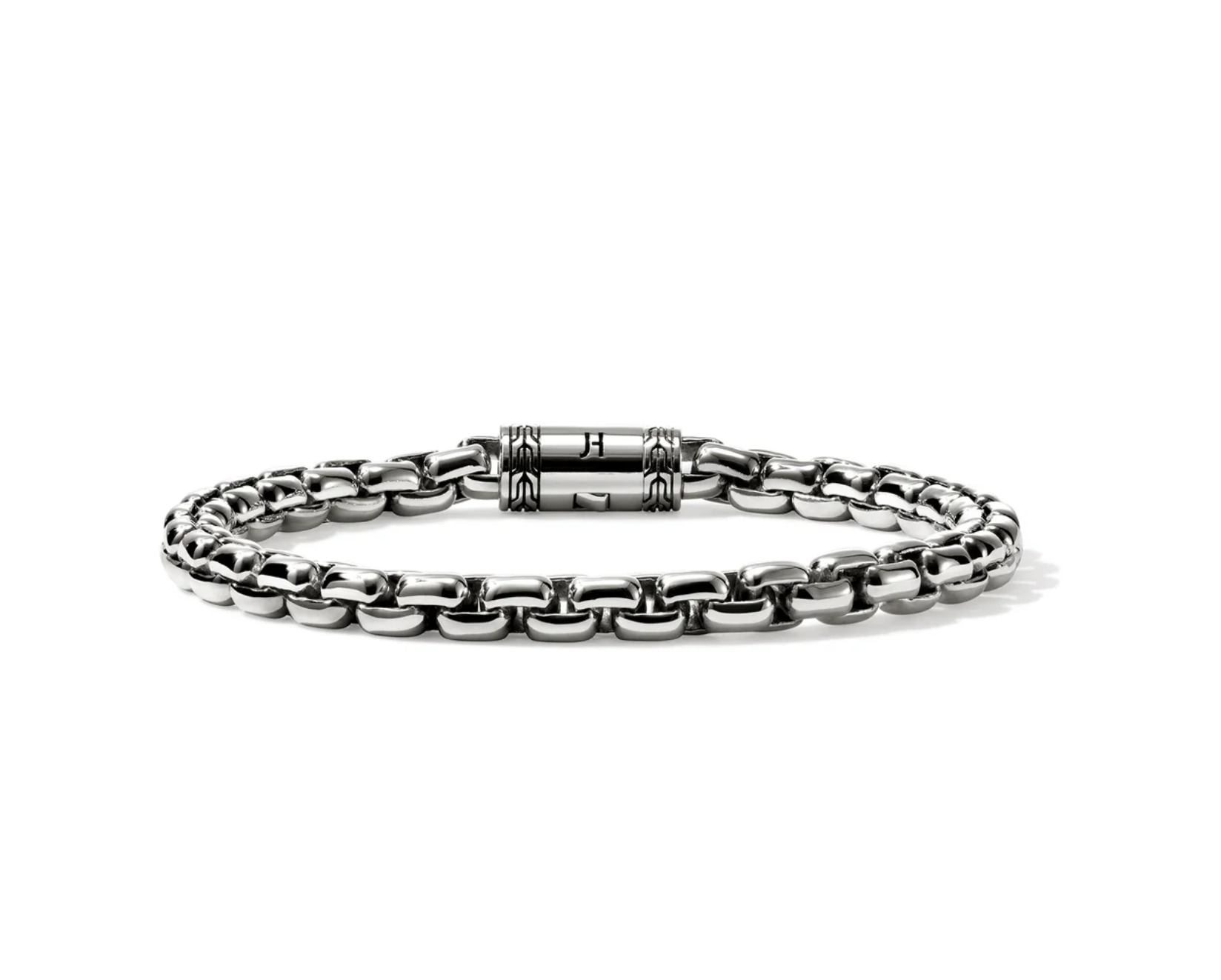 Sterling Silver 6mm Box Chain Bracelet by John Hardy Main image