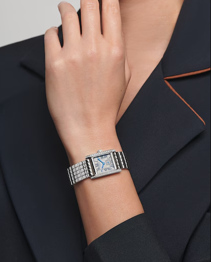 Longines Mini DolceVita Ladies Watch with Silver Flinqué Dial