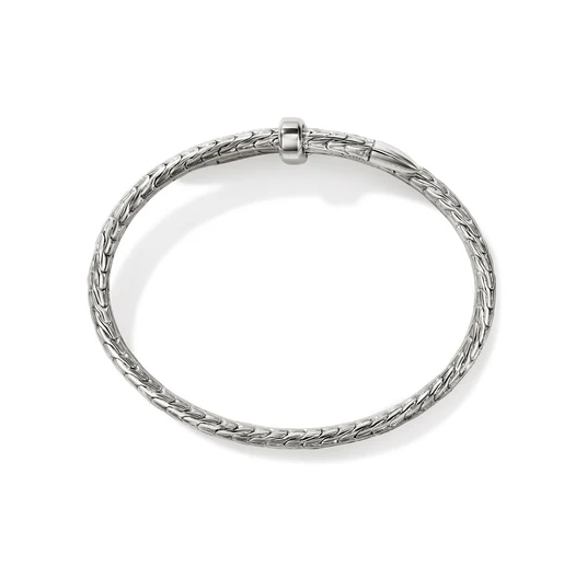 Sterling Silver Spear Flex 5.5mm Bangle by John Hardy Main image