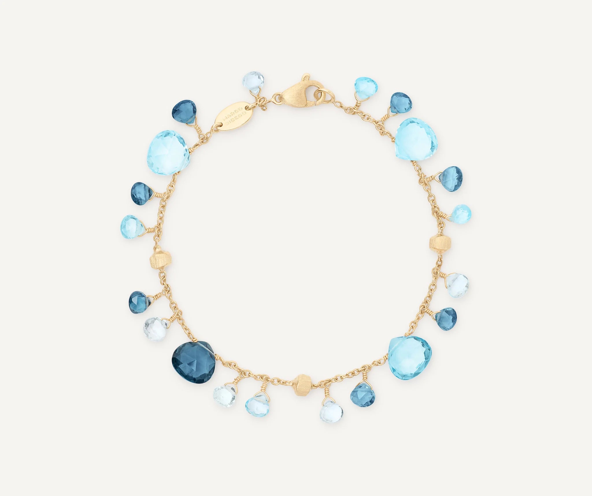 18K YG Paradise Mixed Topaz Single-Strand Bracelet by Marco Bicego Main image