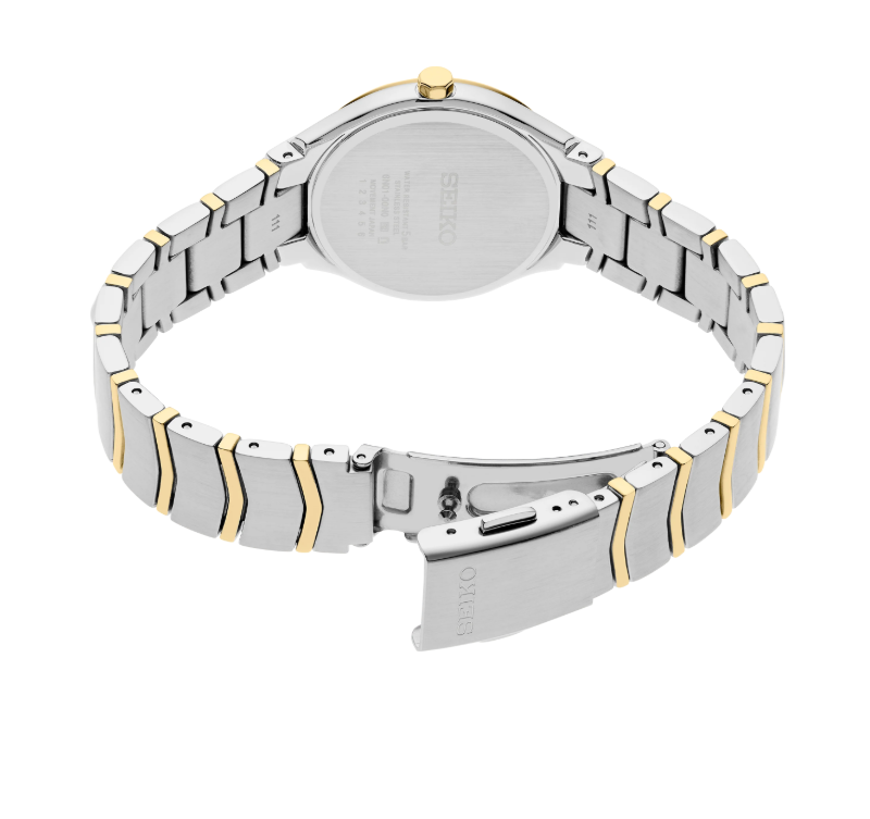 Essentials SS TT Quartz Champagne Dial