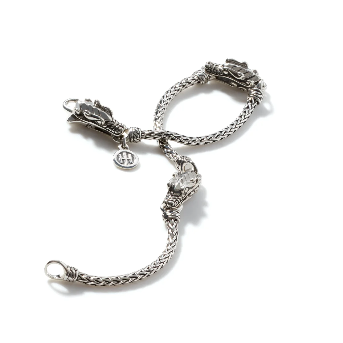 Sterling Silver Naga Heritage Triple Station Bracelet by John Hardy Secondary image