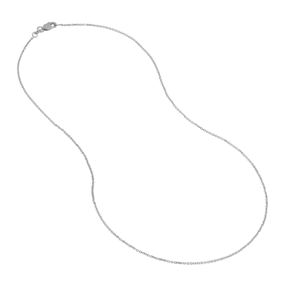 14K WG 1.05mm D/C Cable Chain, 20" Main image