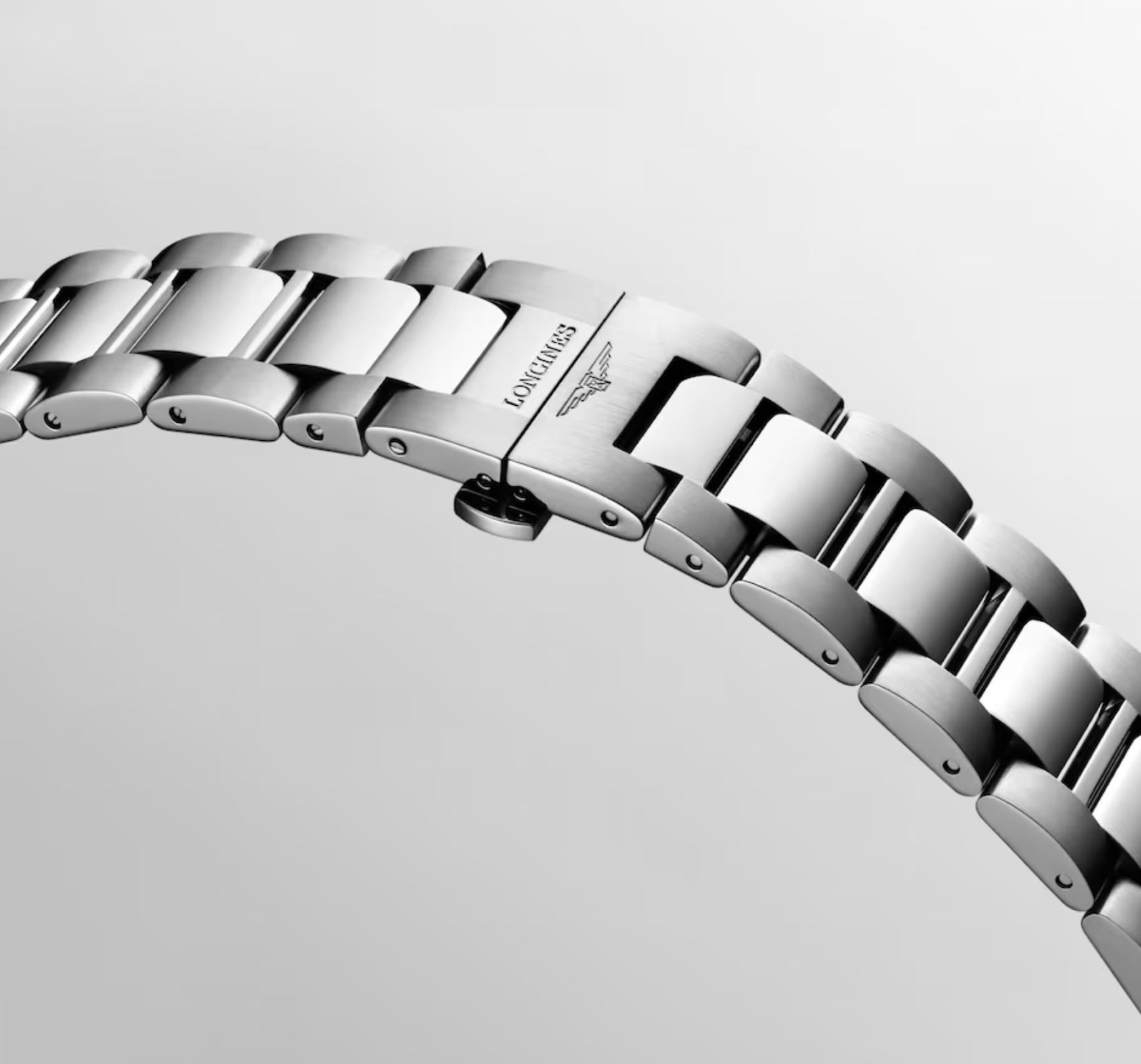 Longines Conquest 41mm Watch with Sunray Silver Dial