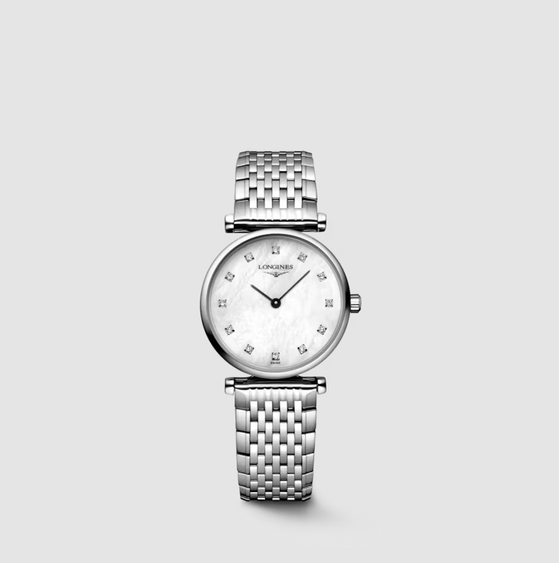 Longines La Grande Classique 24mm Ladies Watch with Mothe of Pearl Dial & Diamond Markers