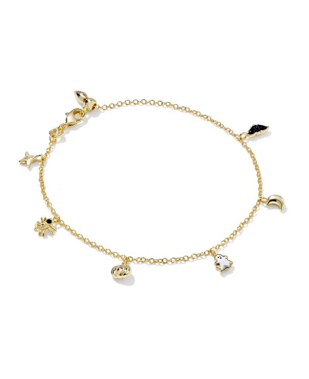 Gold Plated Halloween Delicate Chain Bracelet in Multi Mix by Kendra Scott