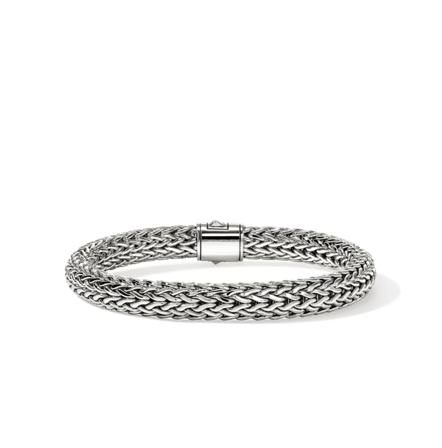 Sterling Silver Icon 7.5mm Bracelet with Diamond Clasp by John Hardy Secondary image