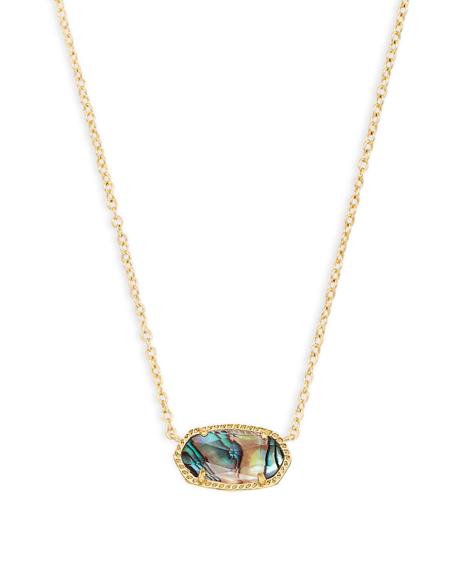 Elisa Necklace in Gold Abalone Shell by Kendra Scott (plated over brass) Main image