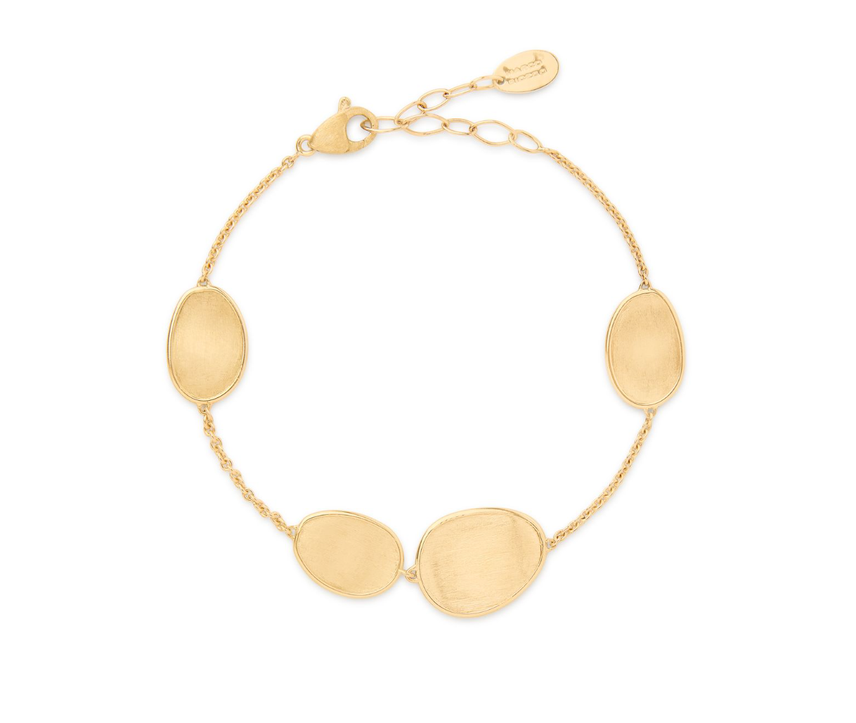 18K YG Lunaria Petal Station Bracelet by Marco Bicego Main image