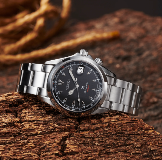 Prospex Luxe Alpinist SS Automatic Black Dial