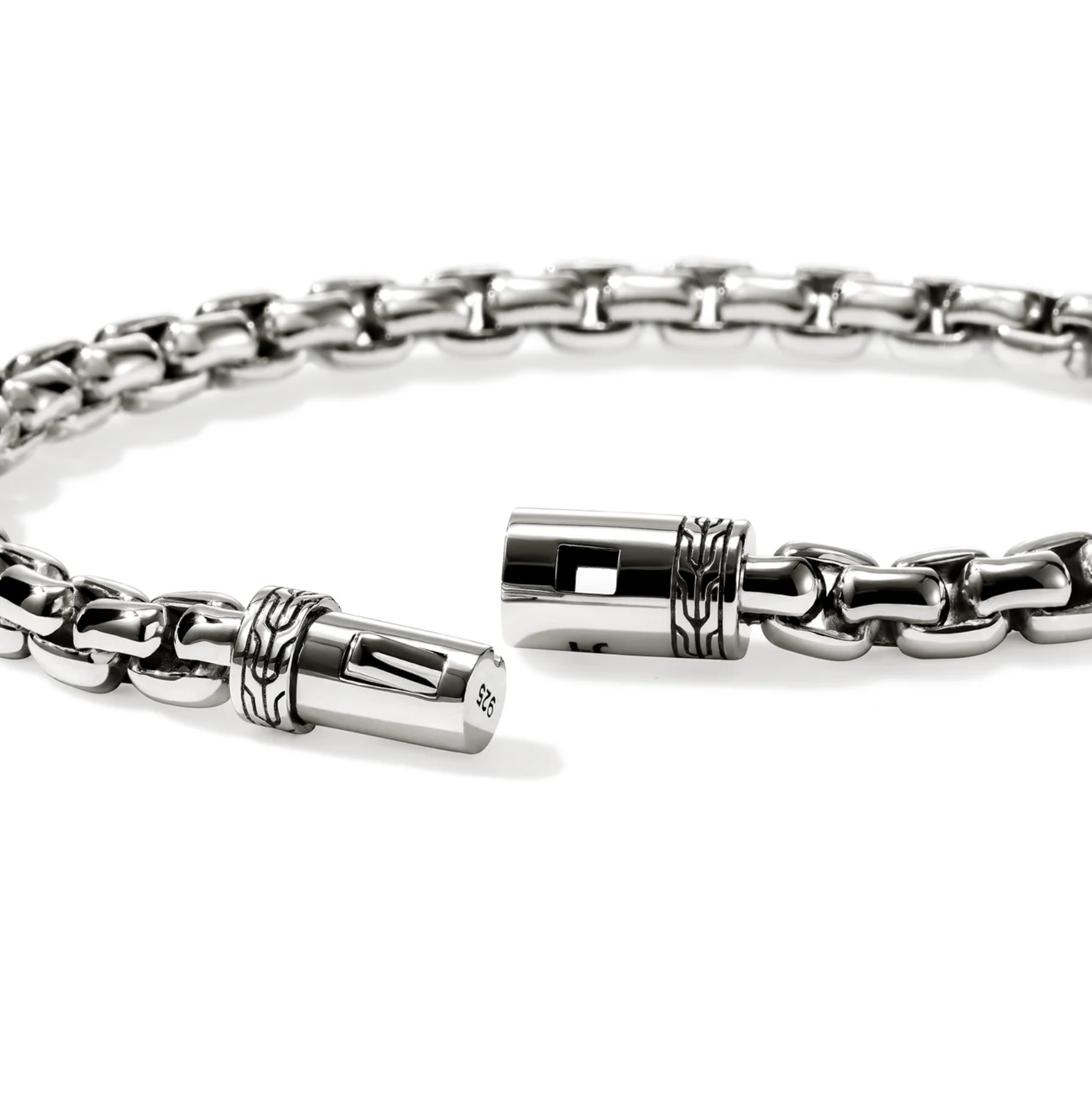 Sterling Silver 6mm Box Chain Bracelet by John Hardy