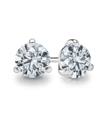 18K WG 3cttw Diamond Martini Studs Main image