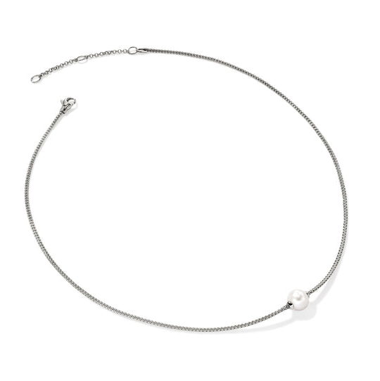 Sterling Silver Essential Freshwater Pearl Necklace by John Hardy Main image