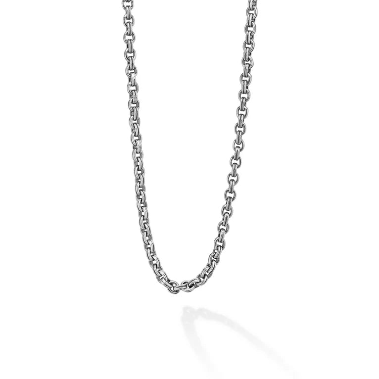 Sterling Silver 3mm Double Link Chain Necklace by LAGOS Main image