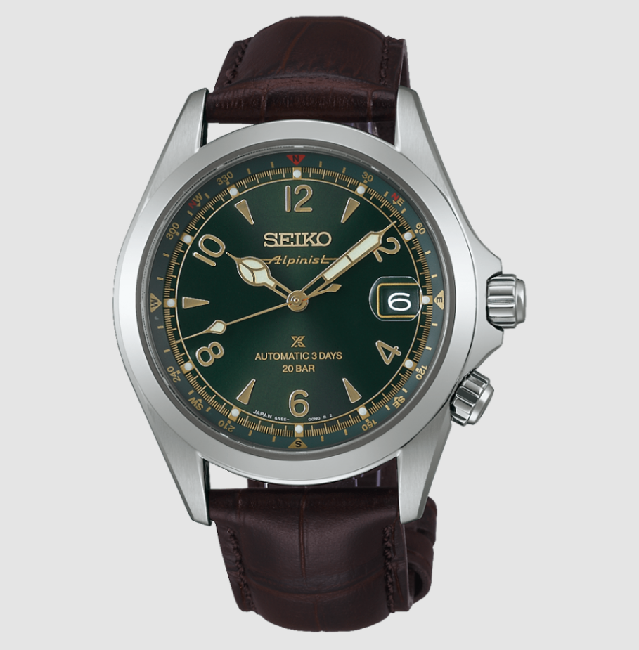 Prospex Luxe Alpinist SS Automatic Green Dial