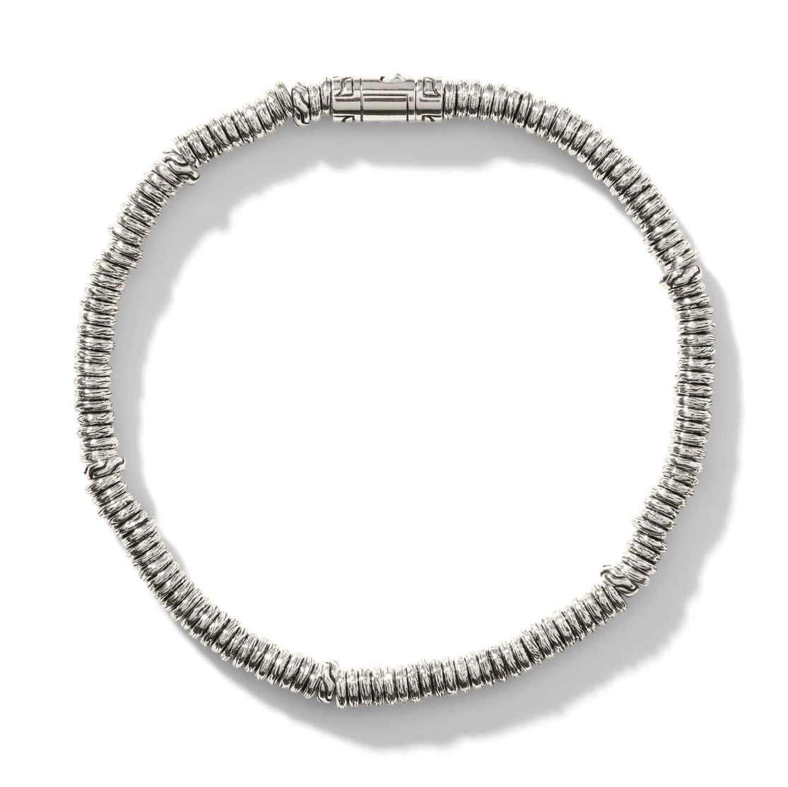 Sterling Silver Heishi 4mm Rondel Bracelet by John Hardy Main image