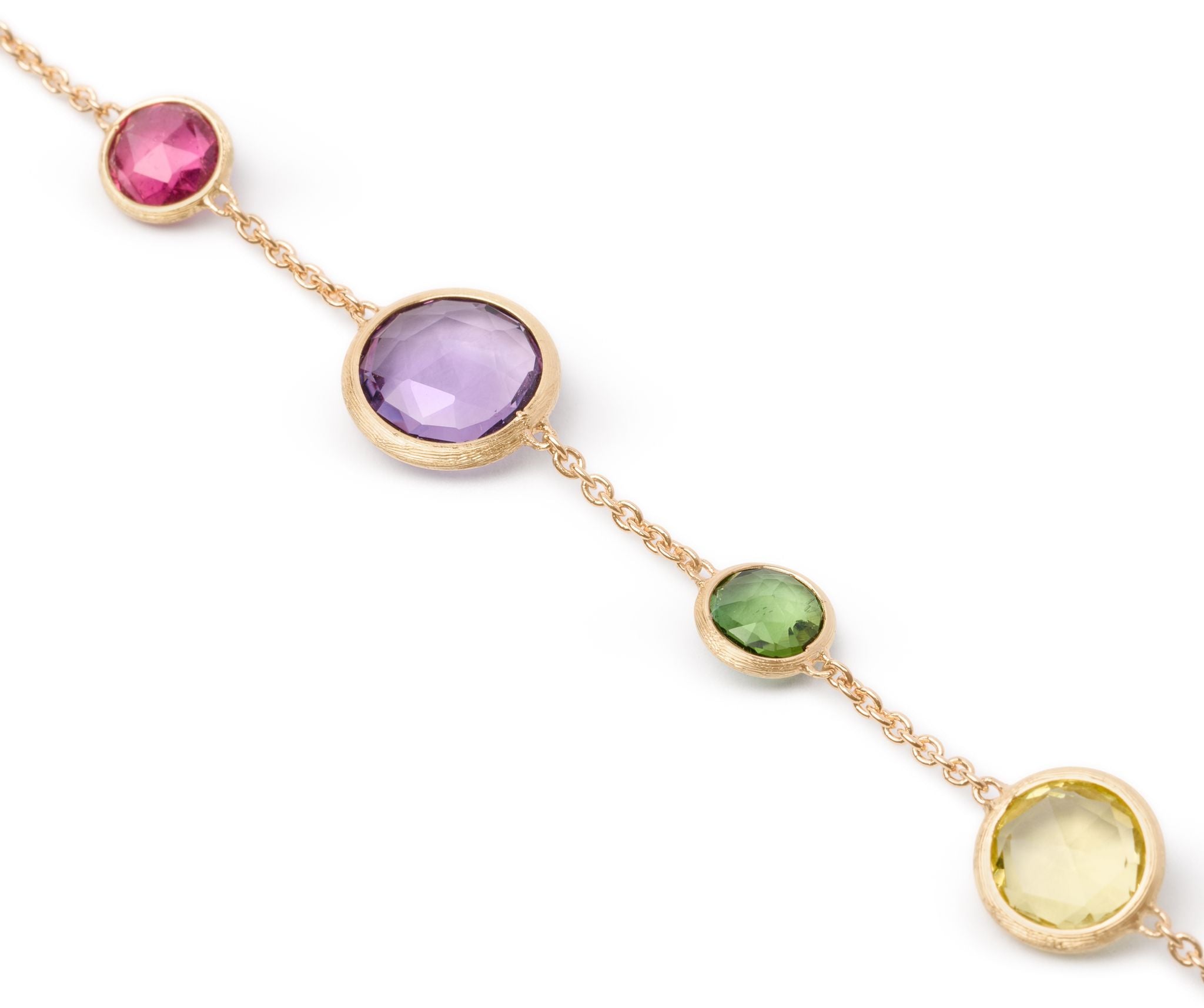 18K YG Jaipur Color Mixed Semi-Precious Bracelet by Marco Bicego Secondary image