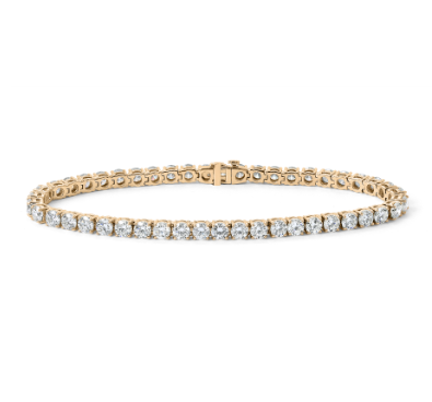 18K Yellow Gold 9cttw Diamond Seville Tennis Bracelet Main image