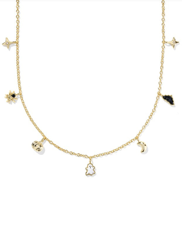 Gold Plated Halloween Strand Necklace in Multi Mix by Kendra Scott