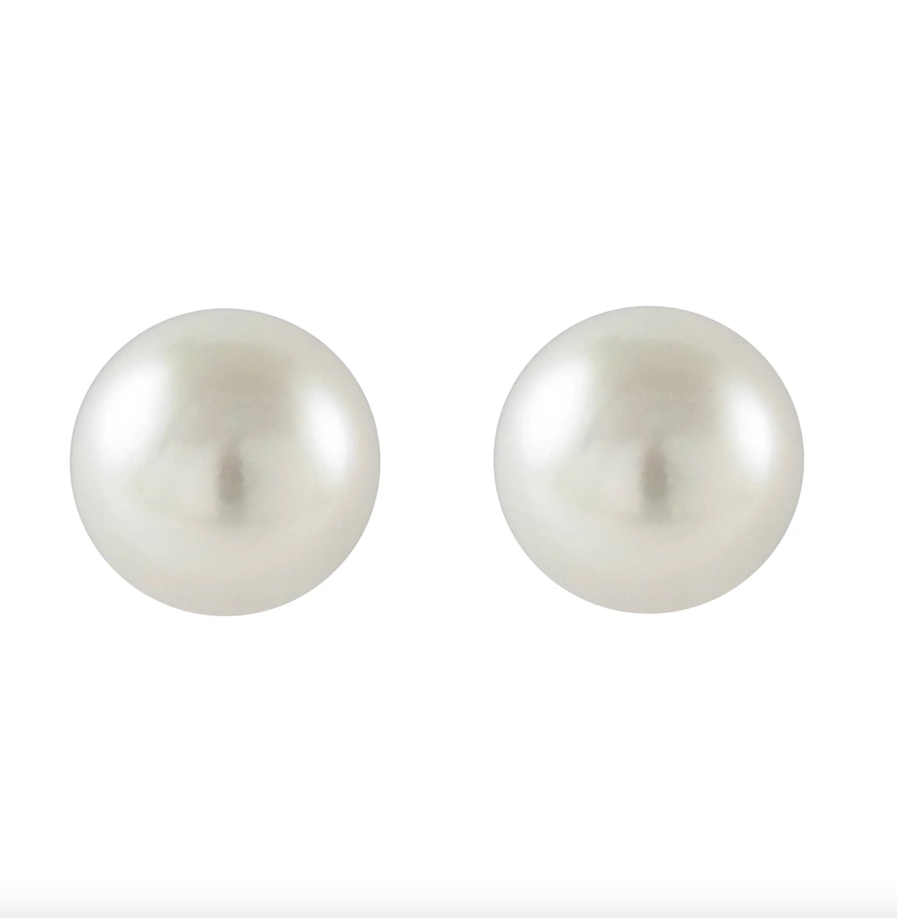 Sterling Silver Luna Pearl Stud Earrings by LAGOS Secondary image