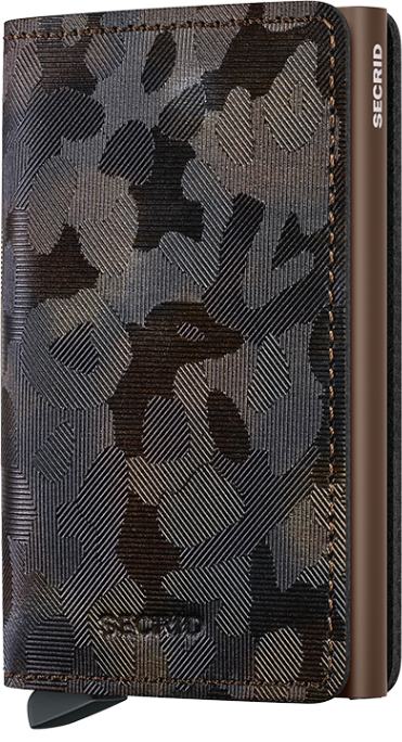 Secrid Slimwallet in Jungle Brown