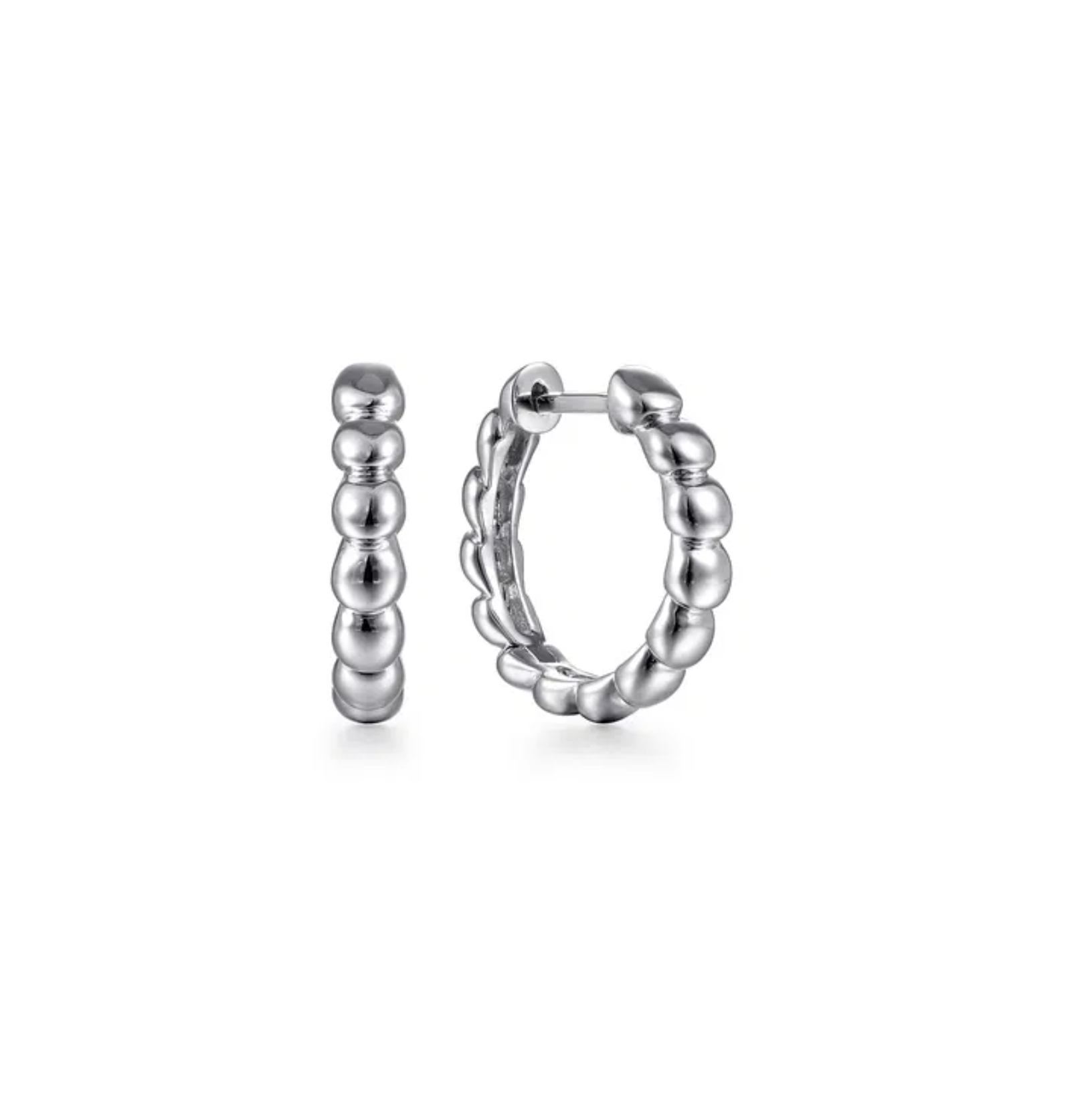 Sterling Silver 15mm Huggies by Gabriel NY