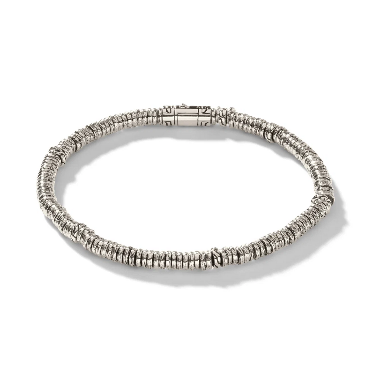 Sterling Silver Heishi 4mm Rondel Bracelet by John Hardy Main image