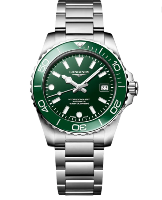 Longines HydroConquest Automatic 39mm Green Dial Stainless Steel Men's Watch Main image