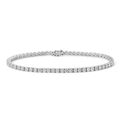 18K White Gold 5cttw Diamond Seville Tennis Bracelet