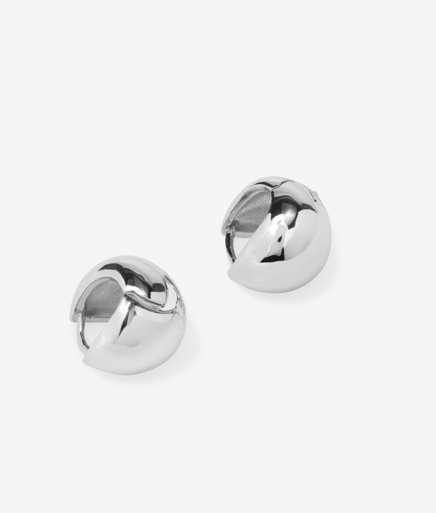 Silver Plated Lil' Norah Earrings by Melinda Maria Main image