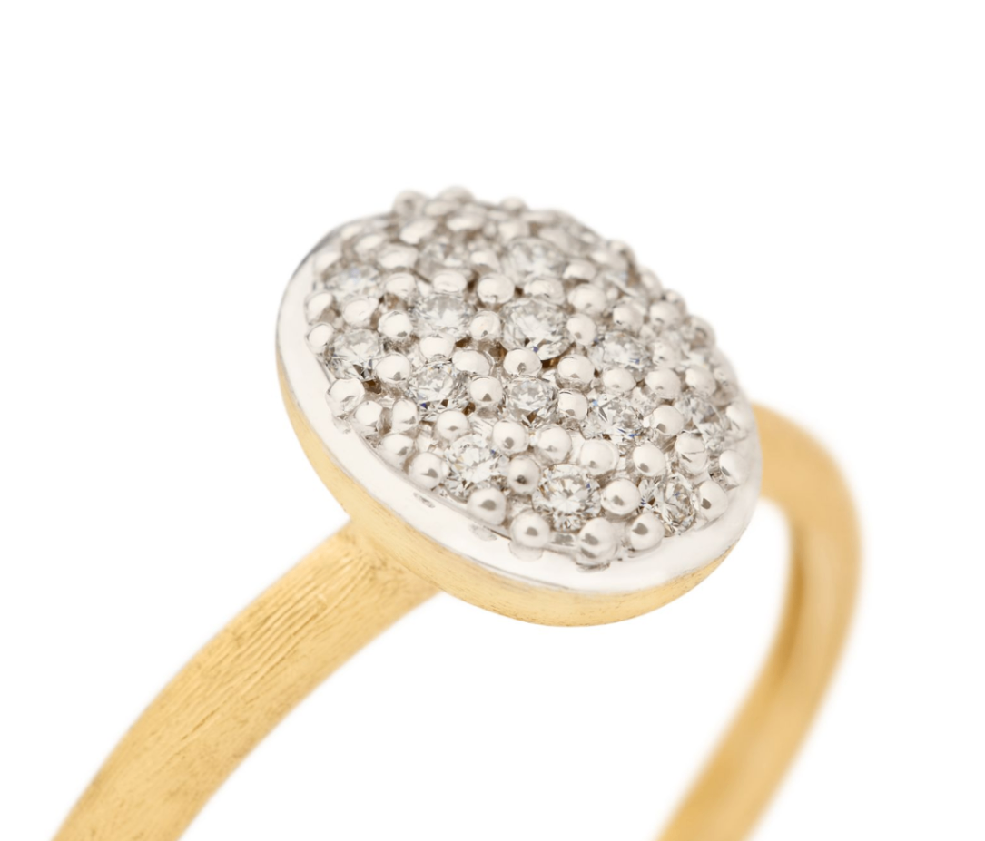 18K YG Siviglia Diamond Pave Ring by Marco Bicego